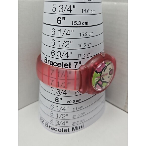Disney Snap Kids Watch Pink Jelly Strap Quartz 30M New Battery Japan SII Movt WR - Picture 7 of 11